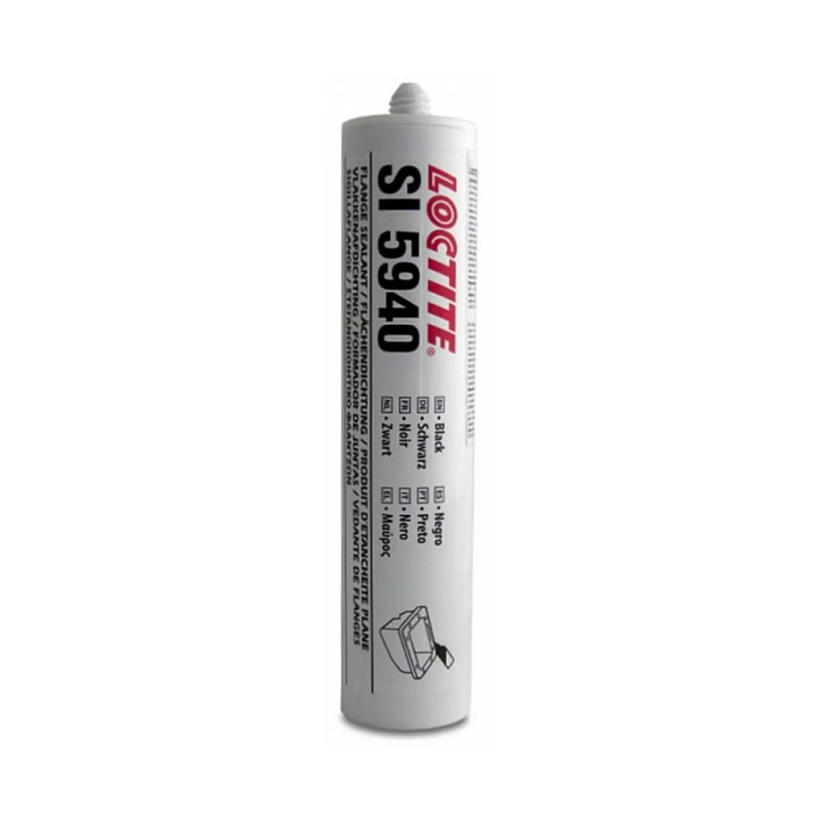 Силиконовый герметик (черный) Loctite 5940(бывший Loctite RTV BLACK)